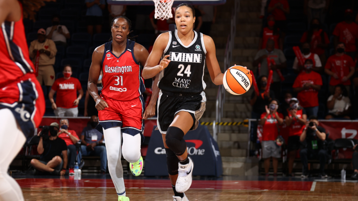 Lynx’s Napheesa Collier hoping to return from maternity leave before end of season to play with Sylvia Fowles