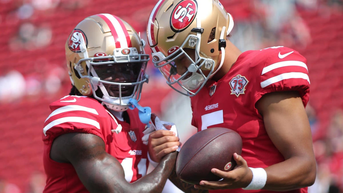 49ers' Brandon Aiyuk mocks reports of Trey Lance having arm fatigue in  social media post 