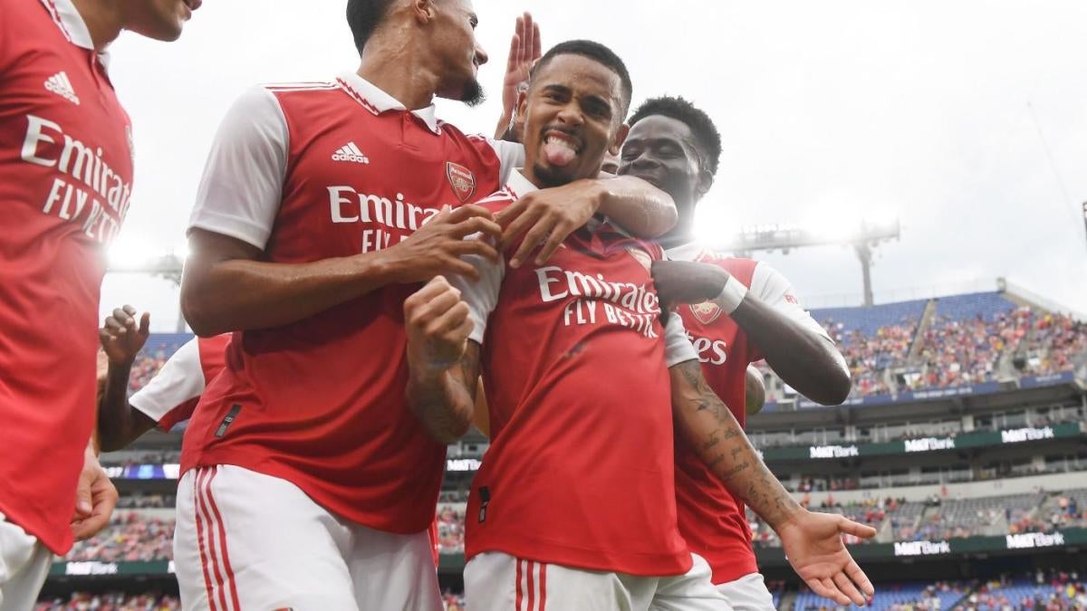 Arsenal Striker Gabriel Jesus Looks Like A Natural Fit For The Gunners Continues Hot Start During Preseason Cbssports Com