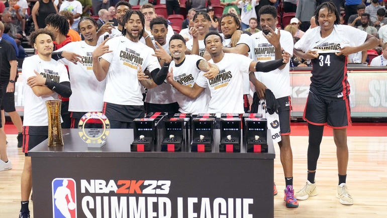 2022 NBA Summer League: Trail Blazers Beat Knicks In Championship Game ...