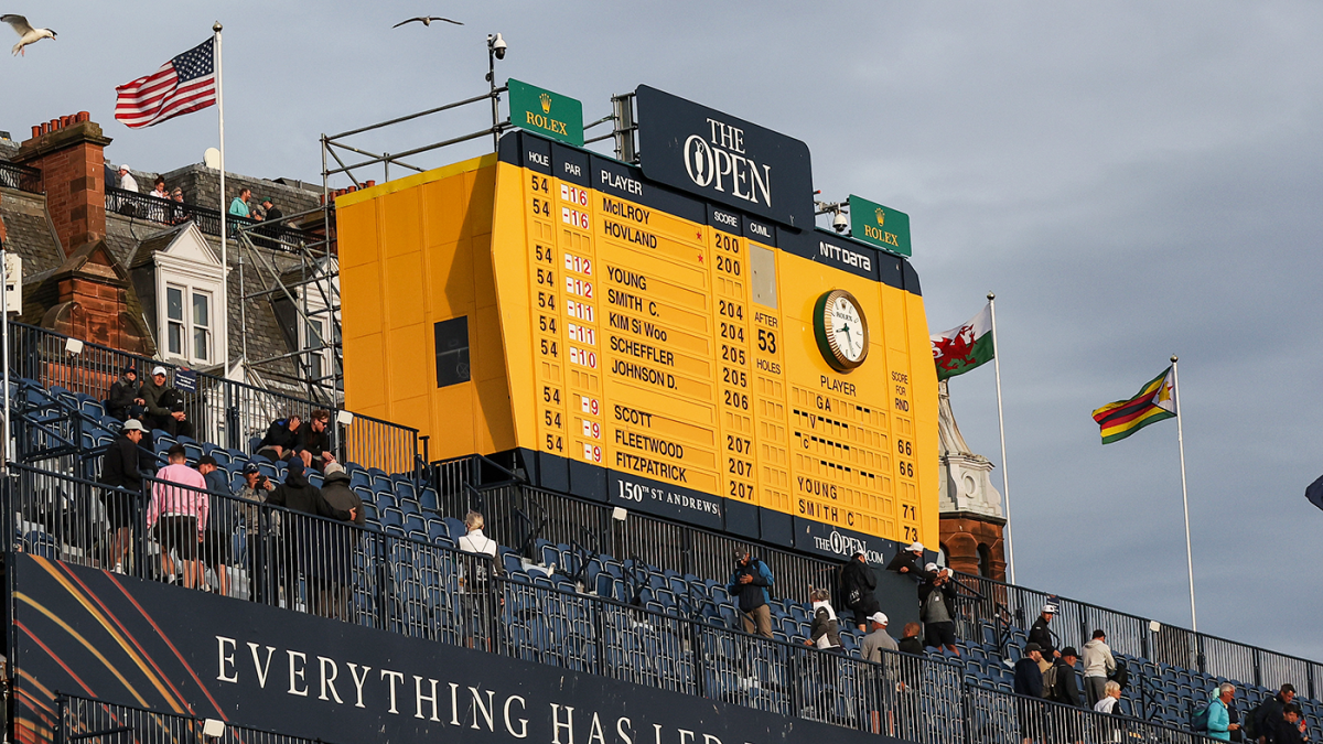 2022 British Open leaderboard: Live coverage golf scores today Rory McIlroy score in Round 4 at St. Andrews – CBS Sports