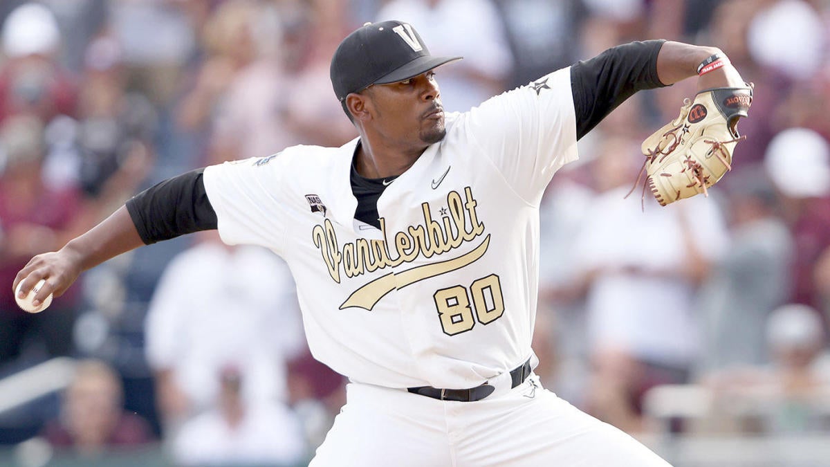 Texas Rangers select former Vanderbilt star Kumar Rocker in 2022 MLB Draft  - On3