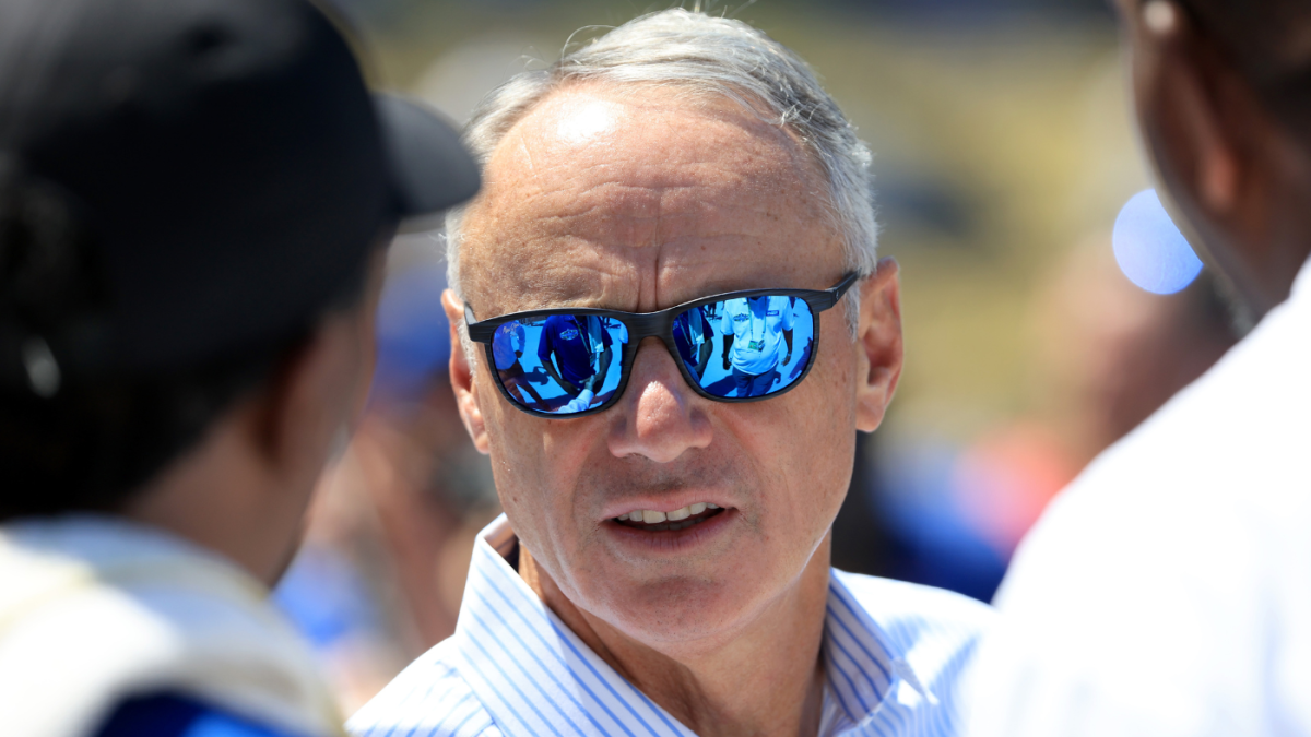 Rob Manfred says MLB urged teams not to wear Pride-themed uniforms