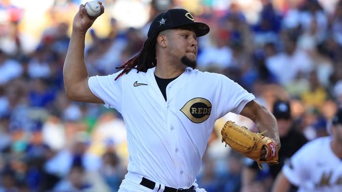 Luis Castillio Getty Cincinnati Reds 2022 MLB All-Star Game