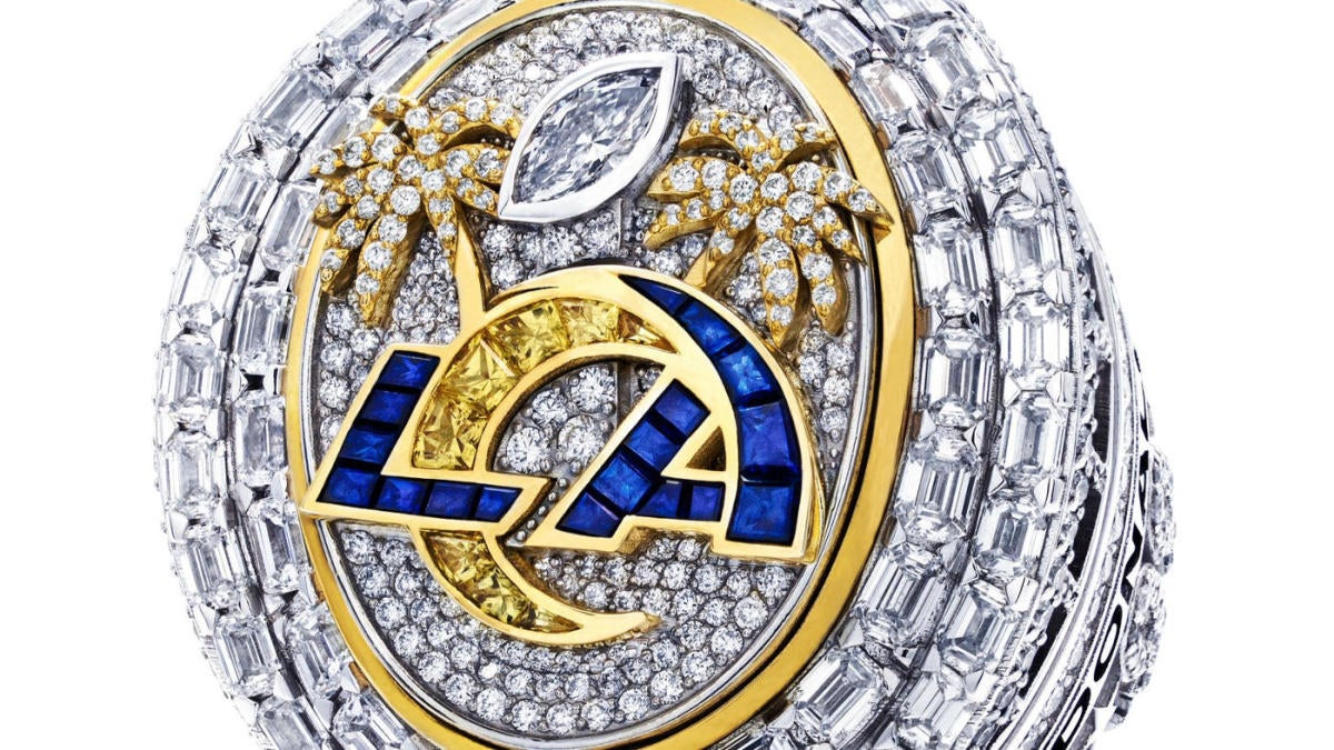 Rams unveil flashy Super Bowl ring that includes most diamond carat weight  ever for a championship ring 