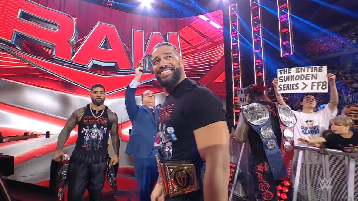 Wwe Raw Results Recap Grades The Bloodline Stands Tall Against