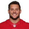 Nick Bosa contract holdout: 49ers DE not with team, expected to miss Week 1  vs. Steelers - DraftKings Network