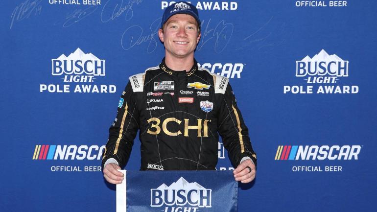 NASCAR Cup Series At Indianapolis Starting Lineup Tyler Reddick Earns 