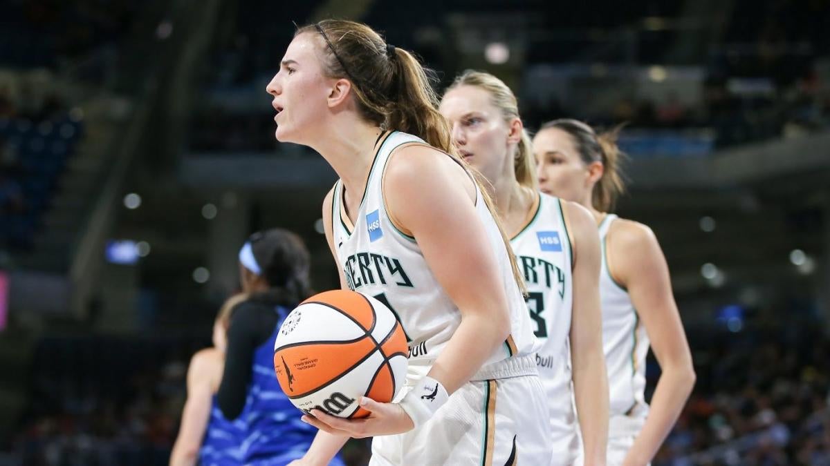 IMAGES: New York Liberty vs. Los Angeles Sparks - 9.7.23 - Jersey Sporting  News