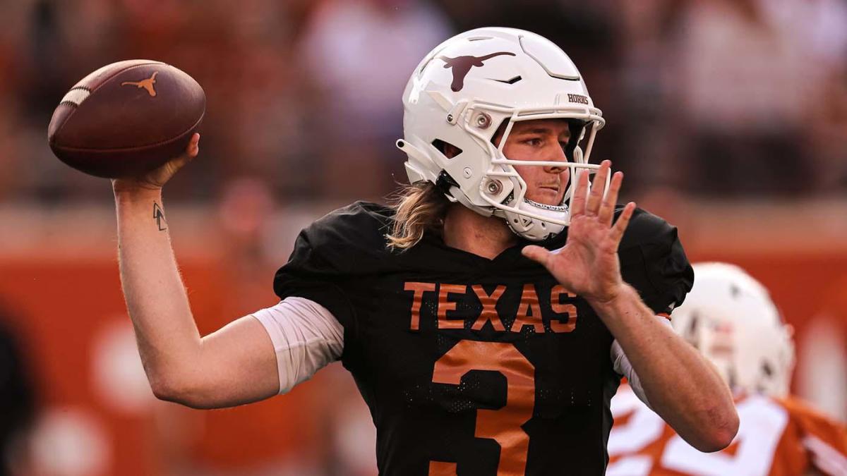 Texas QB battle: Steve Sarkisian 'excited' as Quinn Ewers, Hudson Card ...