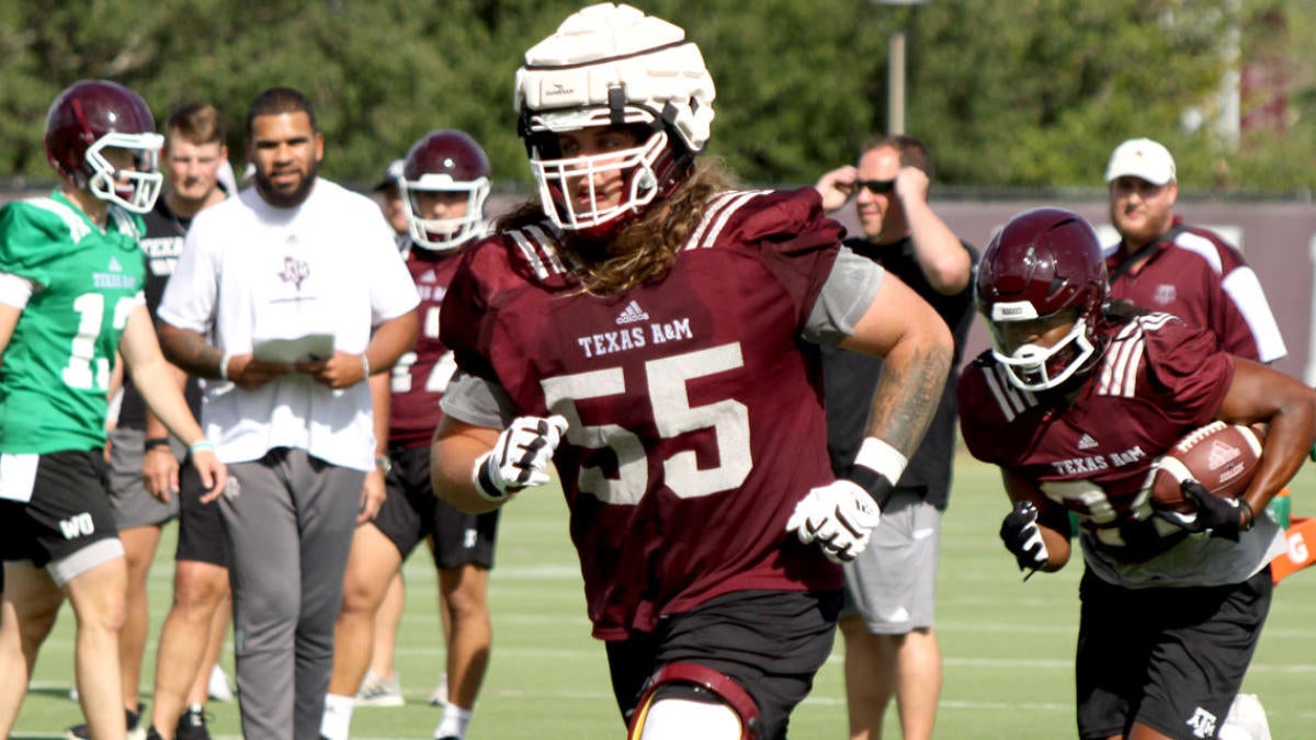 Texas A M s First Day Of Fall Camp 2022 CBSSports
