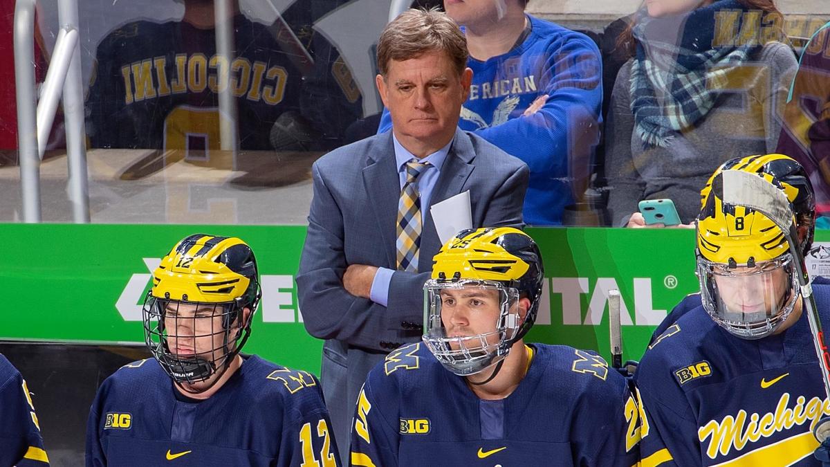 Michigan ice hockey coach Mel Pearson ousted following investigation