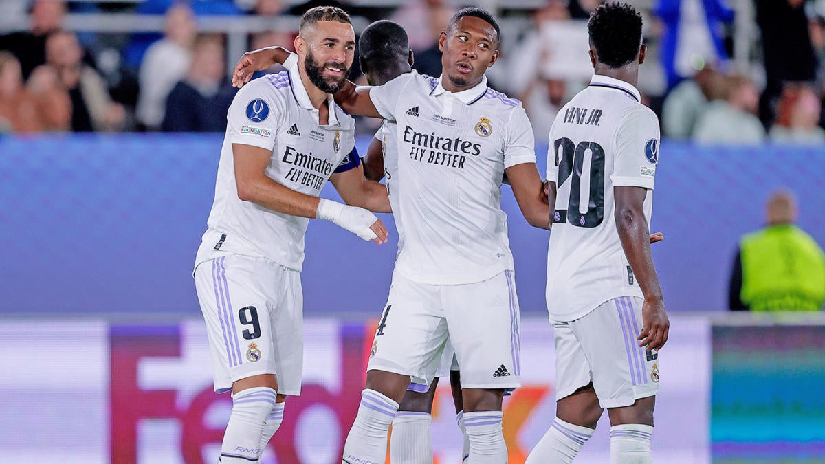 Real Madrid beat Frankfurt to win 2022 UEFA Super Cup: Benzema, Alaba goals give Spanish giants another trophy
