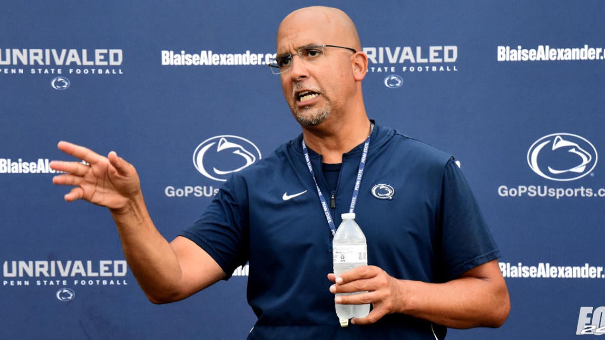 PSU's James Franklin explains 'measured approach' to discussing his O-line  - CBSSports.com