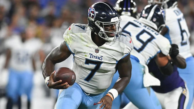 NFL: Tennessee Titans at Baltimore Ravens