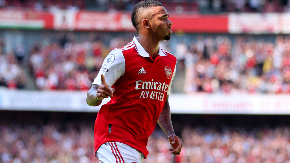 Arsenal Vs Leicester City Score Gabriel Jesus Runs Wild With Two Goals And Two Assists As Gunners Win Cbssports Com