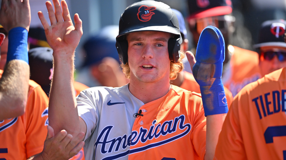 Gunnar Henderson: Jersey - Game-Used (6/8/23 @ Brewers (HR, 2 RBIs