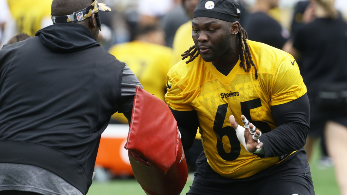 After 'annoying' 2022 season, Steelers DT Larry Ogunjobi finds comfort in  normal offseason