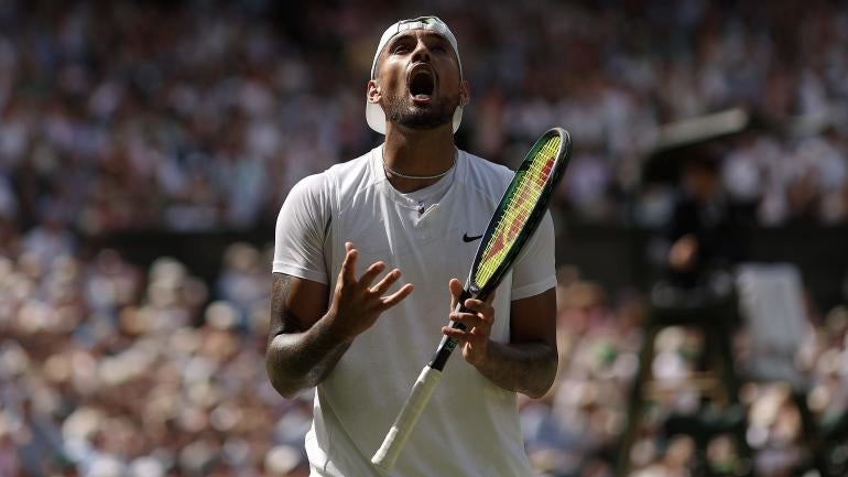 Nick Kyrgios Getty 2022 Wimbledon