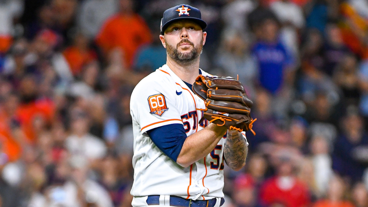 Astros closer Ryan Pressly lands on injured list with neck issue -  CBSSports.com