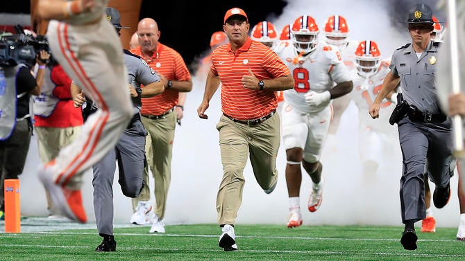 COLLEGE FOOTBALL: SEP 05 Chick-Fil-A Kickoff Game - Clemson at Georgia Tech