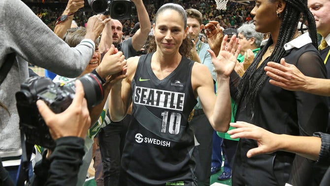 2022 WNBA Playoffs - Las Vegas Aces v Seattle Storm
