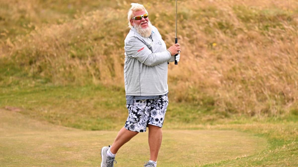 John Daly Throws First Pitch Into Stands at Cardinals Game