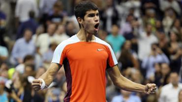 Carlos Alcaraz Getty US Open 2022