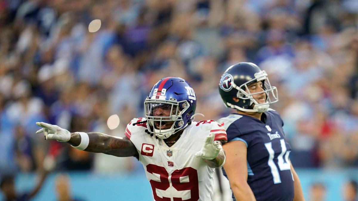 Giants at Titans score, takeaways: New York rallies behind Saquon Barkley, wins first season opener in 6 years
