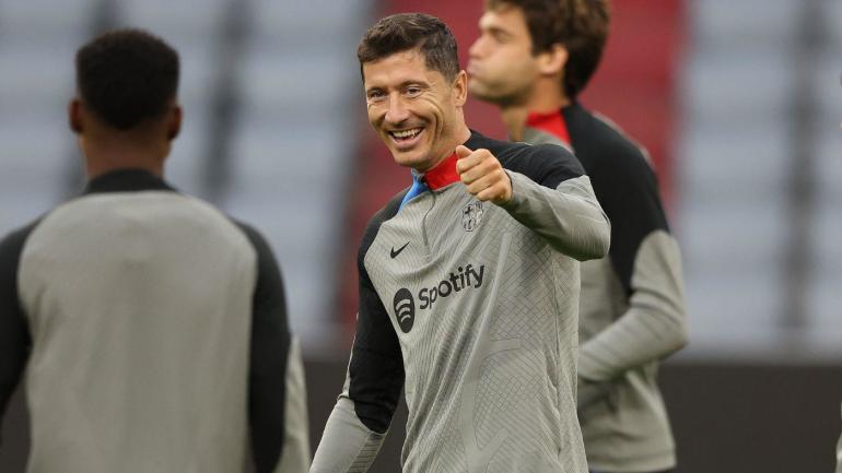 FC Barcelona Training Session And Press Conference