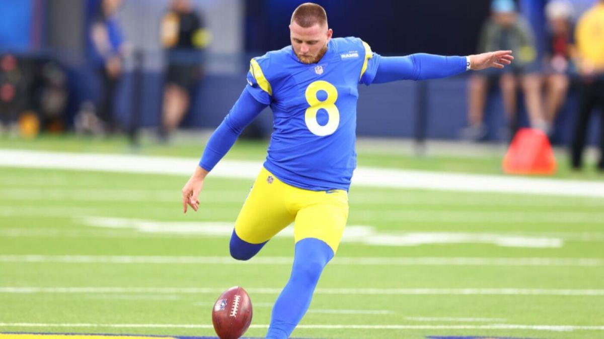LOOK: Rams' Matt Gay mocks NFL uniform policy by tweeting photos of himself  in long, baggy pants 