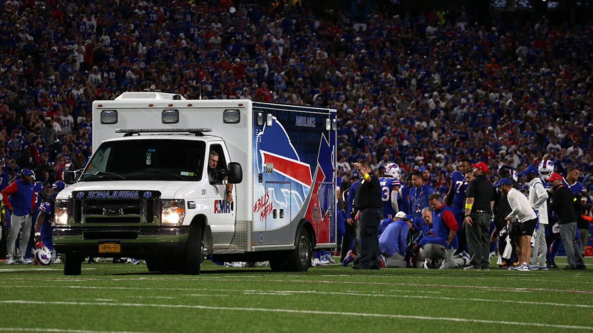 Bills' Dane Jackson taken to hospital with neck injury - The San Diego  Union-Tribune