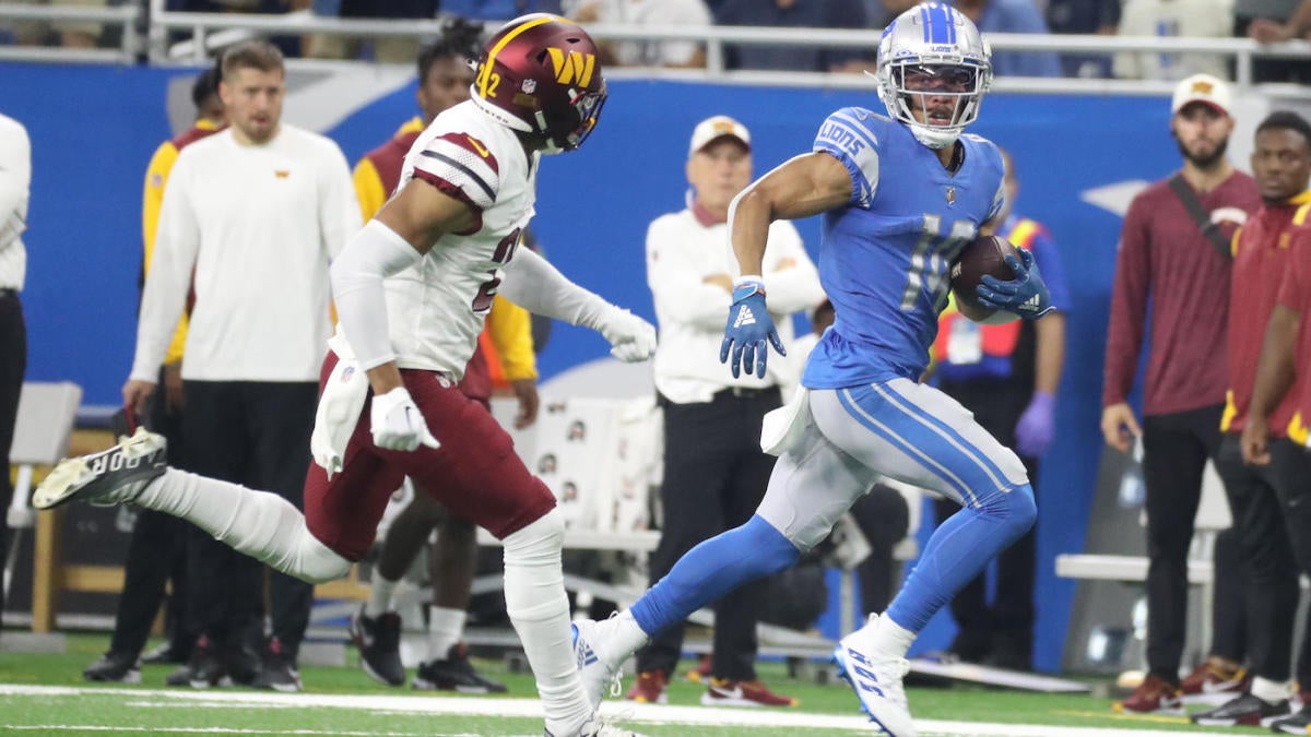 Detroit Lions WR Amon-Ra St. Brown roasts Washington receiver who was  drafted before him