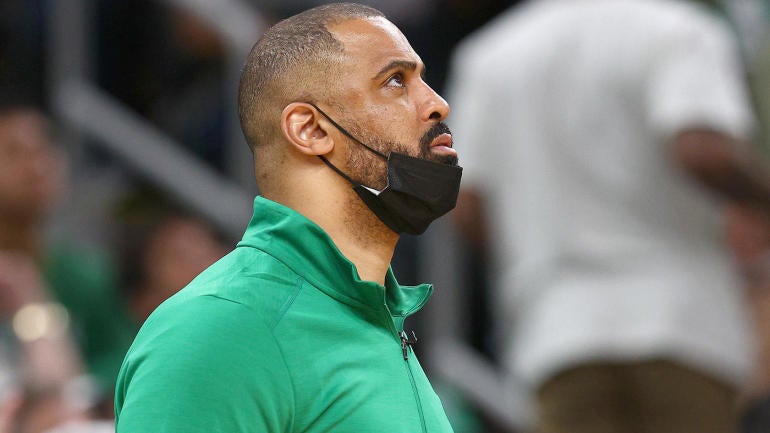 udoka 1g Celtics' Ime Udoka is facing a one-year ban after allegedly having an inappropriate relationship with a female employee.
