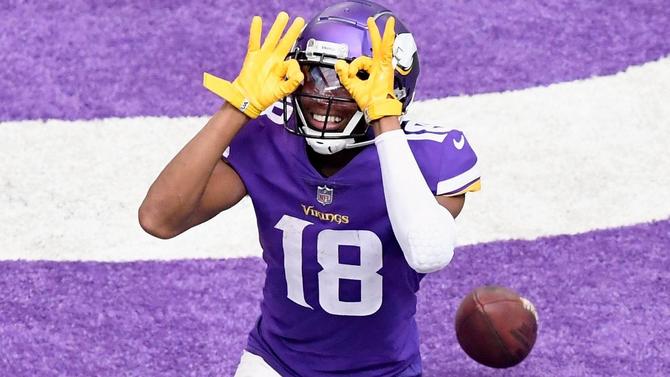 Justin Jefferson Getty Minnesota Vikings