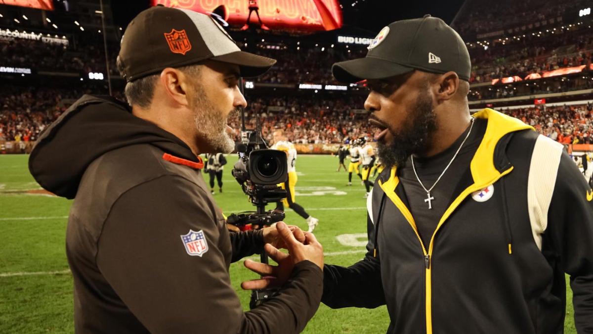 NFL Update] Browns HC Kevin Stefanski says he knew a big play was coming on  the first Steelers snap because his kids were jumping up and down upstairs.  Stefanski says his feed