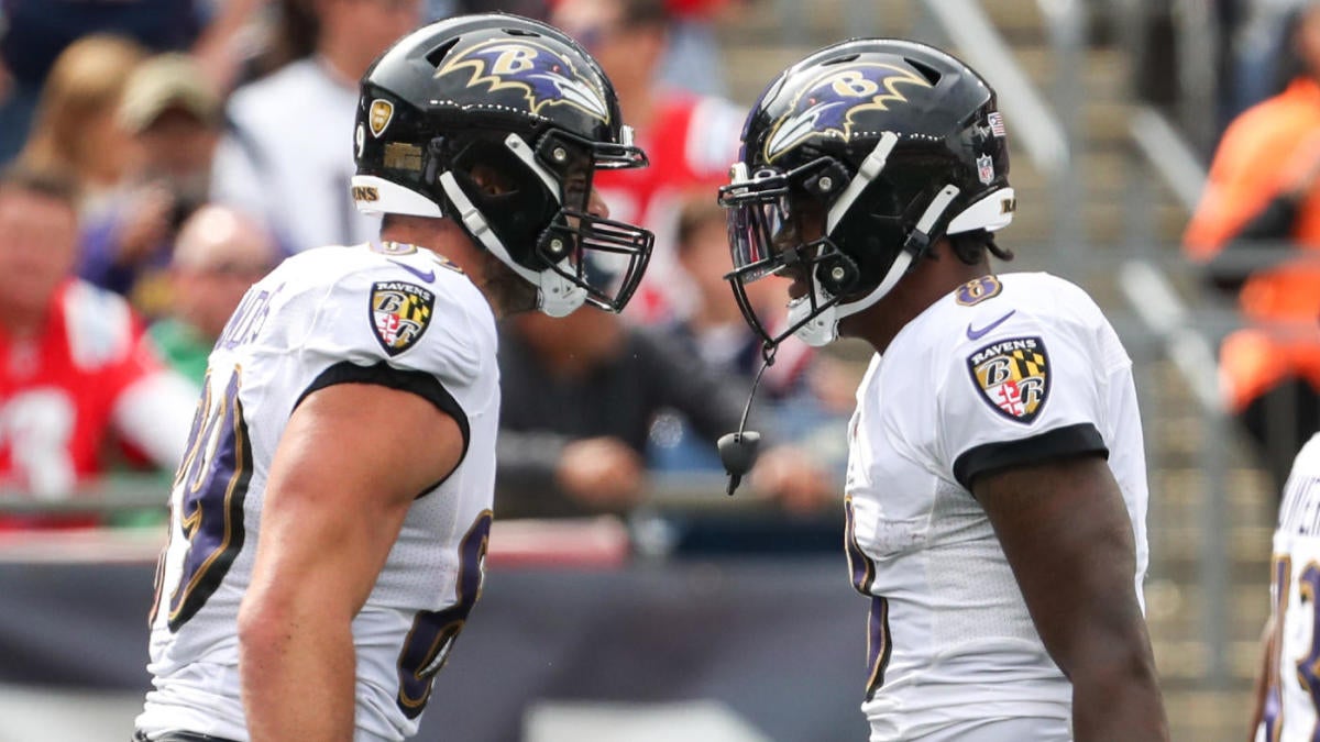 CBS Sports ranks 3 Ravens in top 100; 2 make honorable mention