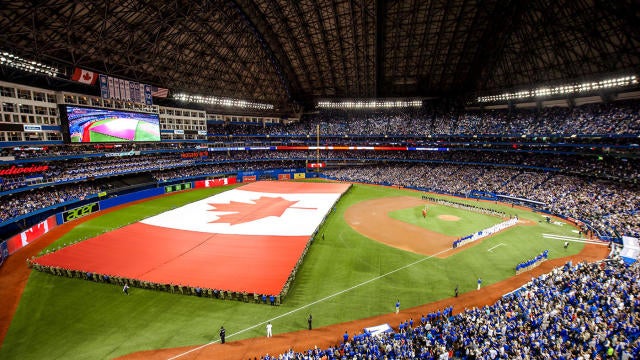 Three fans at tonight's Toronto Blue Jays game : r/hockey