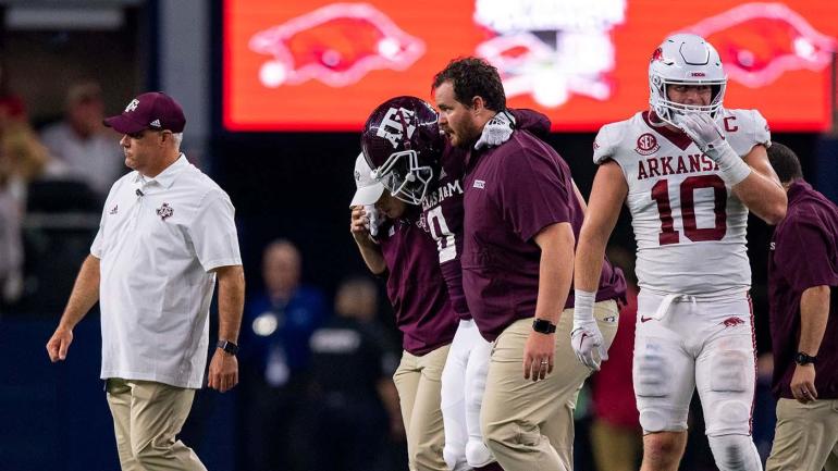 Ainias Smith Injury: Texas A&M Star WR Out For Season As Aggies Lose ...