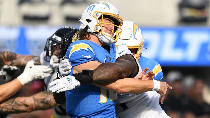 NFL: SEP 25 Jaguars at Chargers
