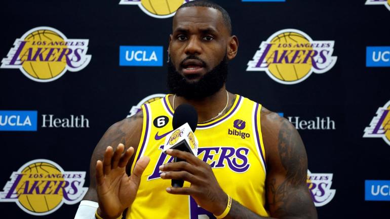 LeBron James Getty Los Angeles Lakers