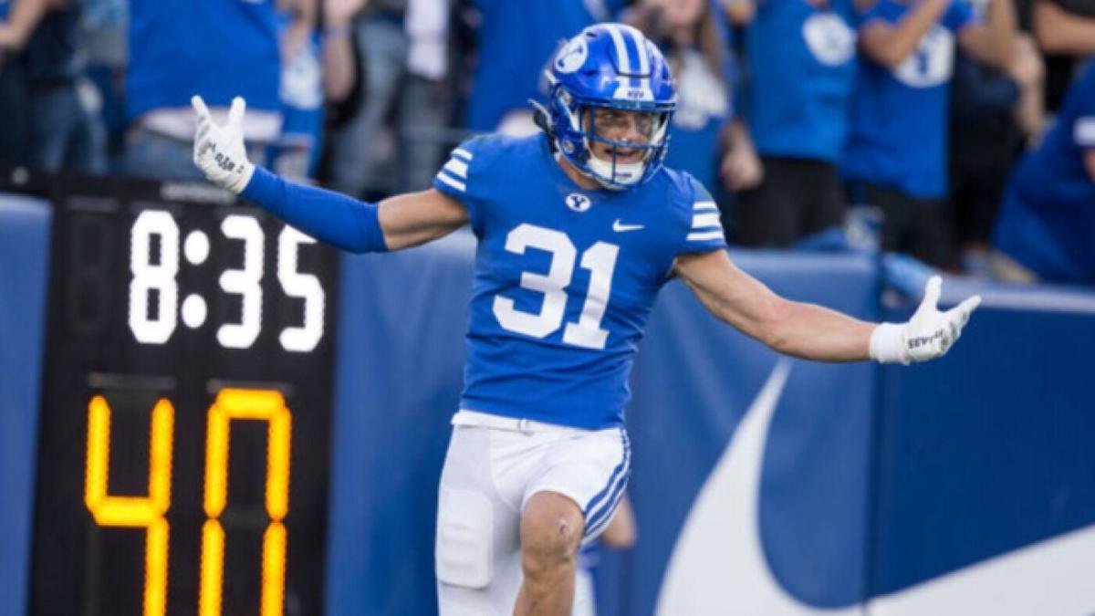 LOOK BYU LB Max Tooley gets unsportsmanlike conduct penalty after