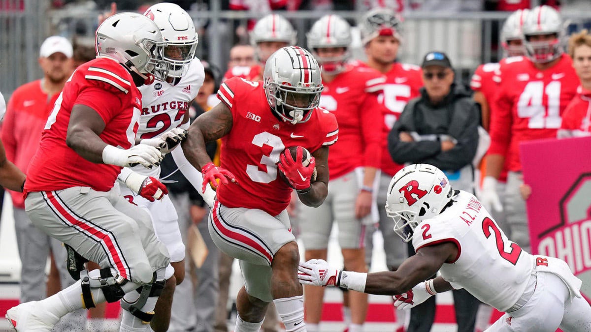 Ohio State running back TreVeyon Henderson has injury update