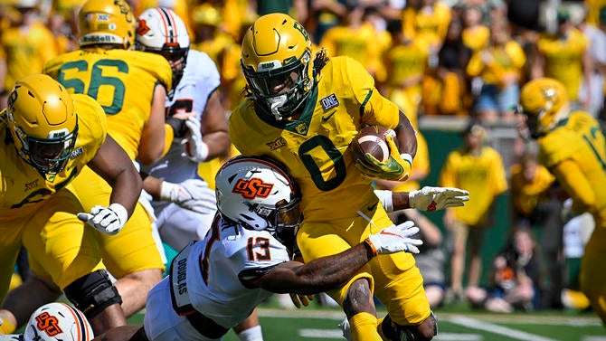 NCAA Football: Oklahoma State at Baylor