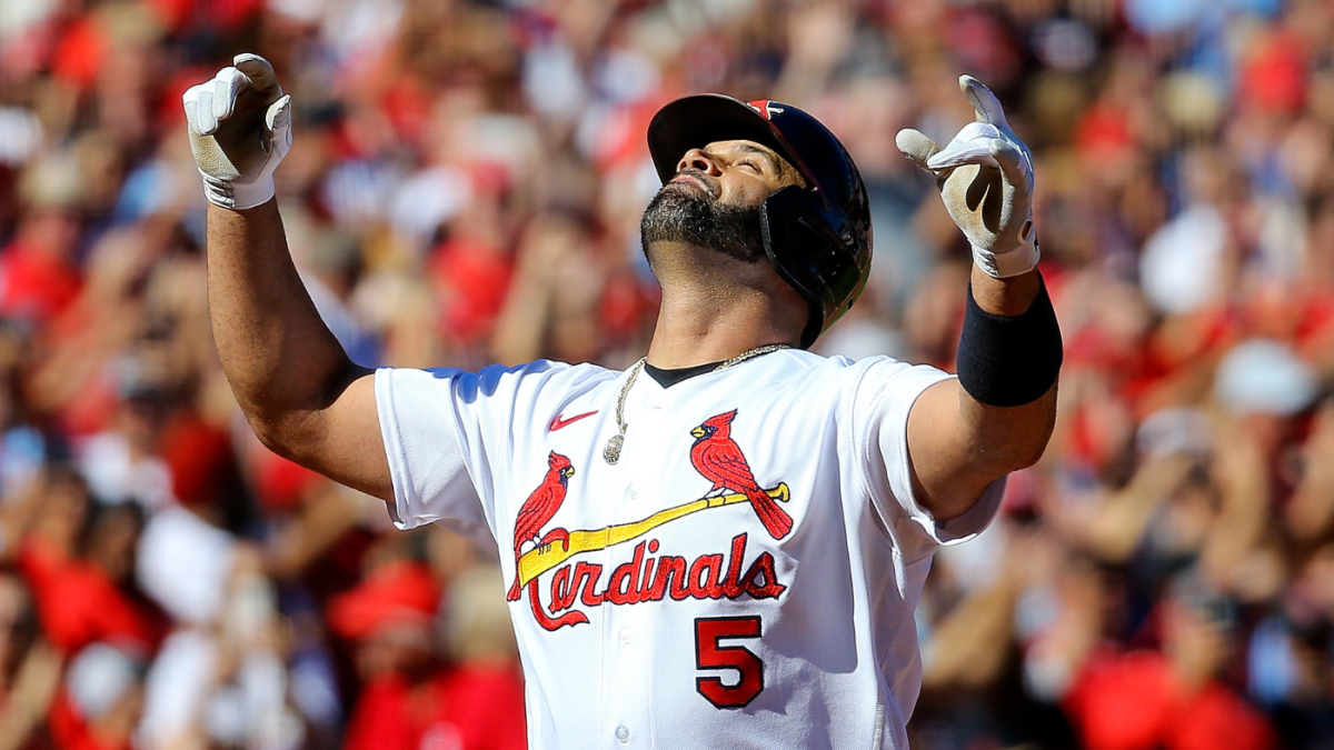 WATCH: Cardinals’ Albert Pujols passes Babe Ruth for second on all-time RBI list with career home run No. 703 – CBS Sports