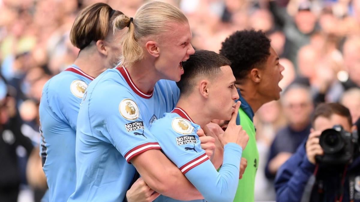 Manchester City vs. Manchester United score: Erling Haaland, Phil Foden record hat tricks to crush Red Devils