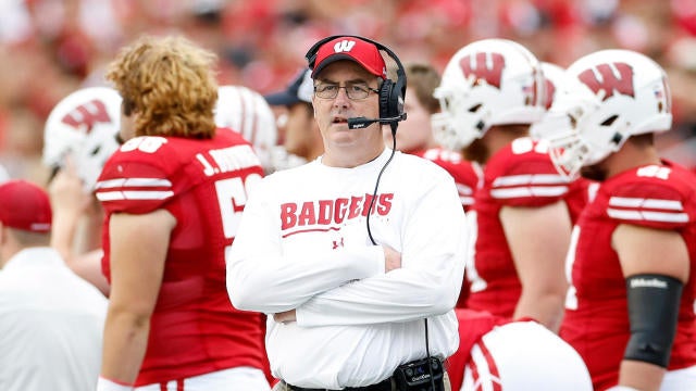 Wisconsin fires Paul Chryst five games into eighth season; Jim Leonhard  takes over as interim coach 