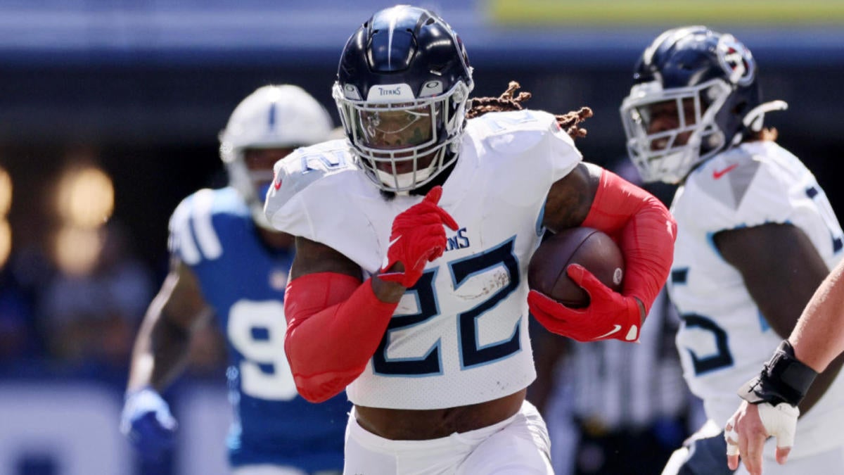 Derrick Henry on Josh Jacobs' NFL rushing title: 'That's fire' 