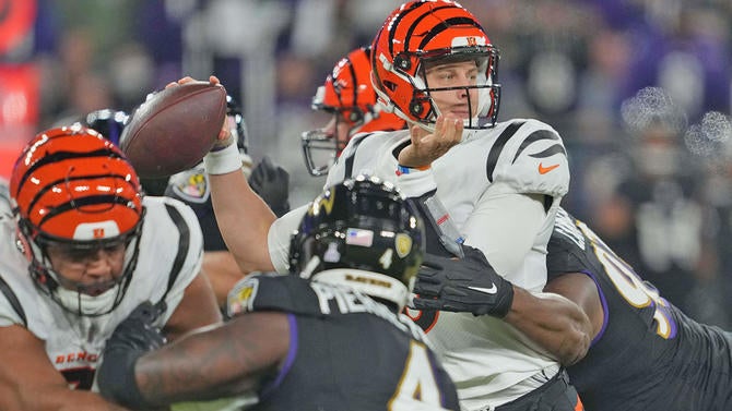 NFL: Cincinnati Bengals at Baltimore Ravens