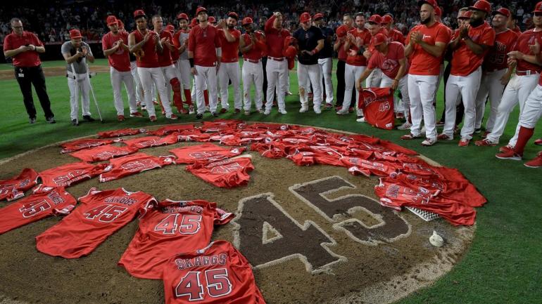 Tyler Skaggs Getty Los Angeles Angels